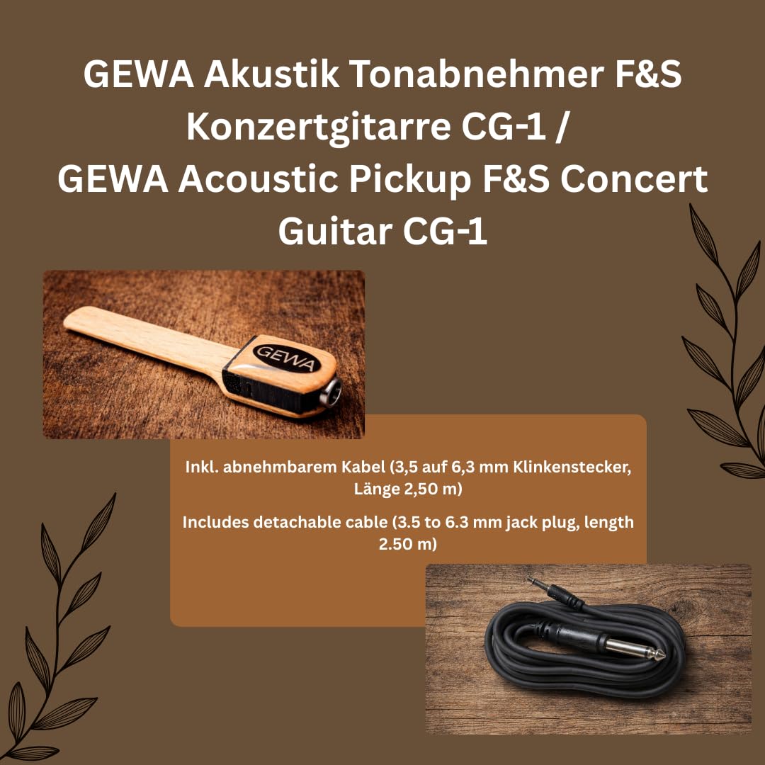 GEWA Pickup CG-1 per chitarra classica