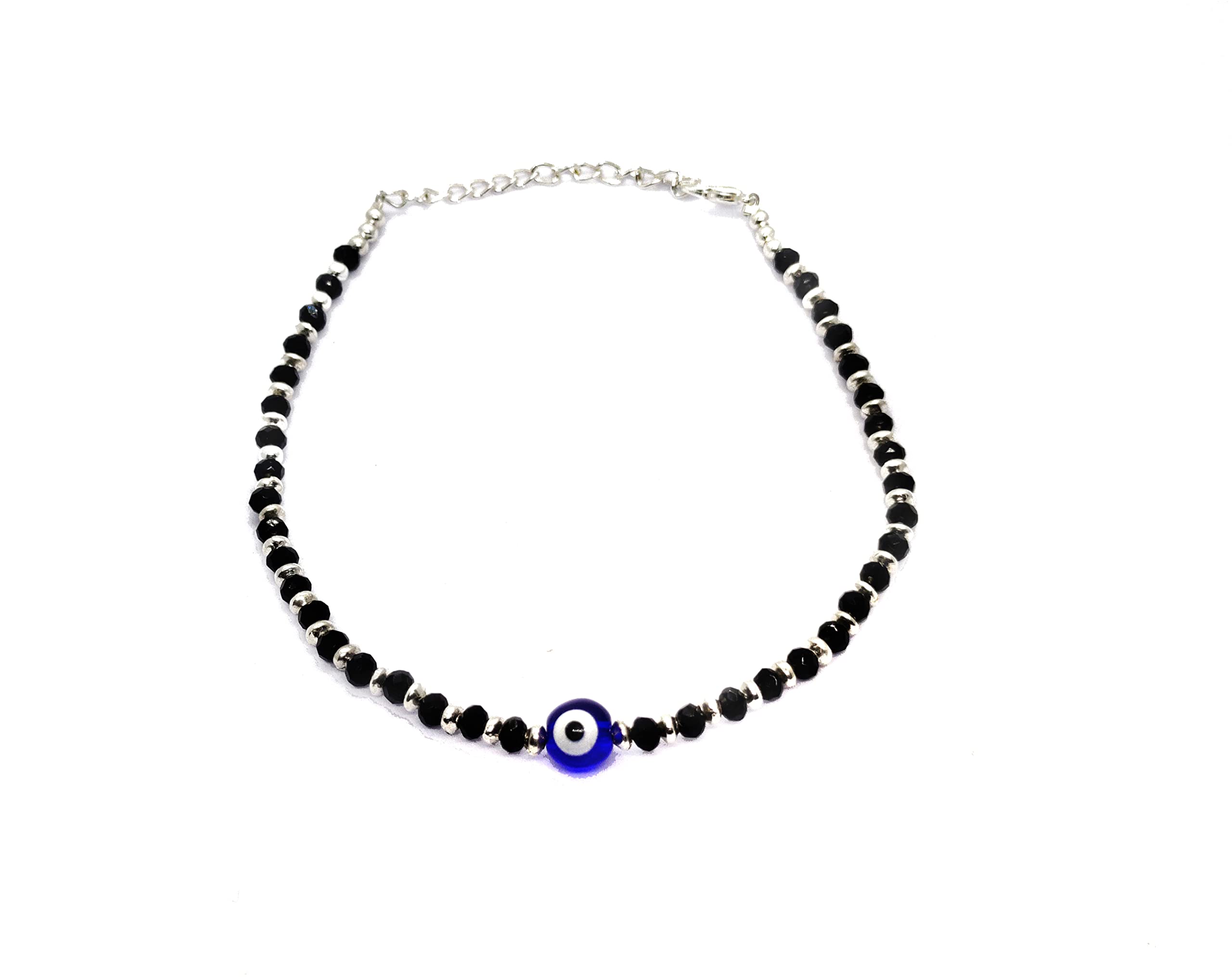 Sassyvilla Anklet for Girls Black Evil eye Najariya Anklet Fashionable Anklets Premium Crystal Anklets (B0BXM3T37S) Amazon Price History, Amazon Price Tracker