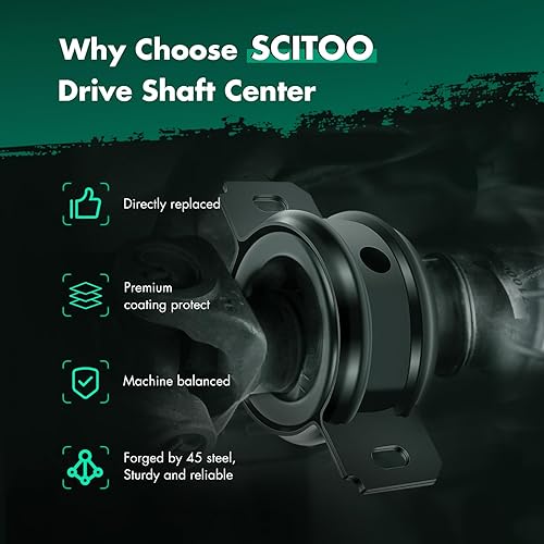 Miniatura 5 de SCITOO Cojinete de soporte central del eje de transmisión para Chevrolet SS 2012-2014 2014 para Chevrolet Caprice 2008-2009 para Pontiac G8 934680