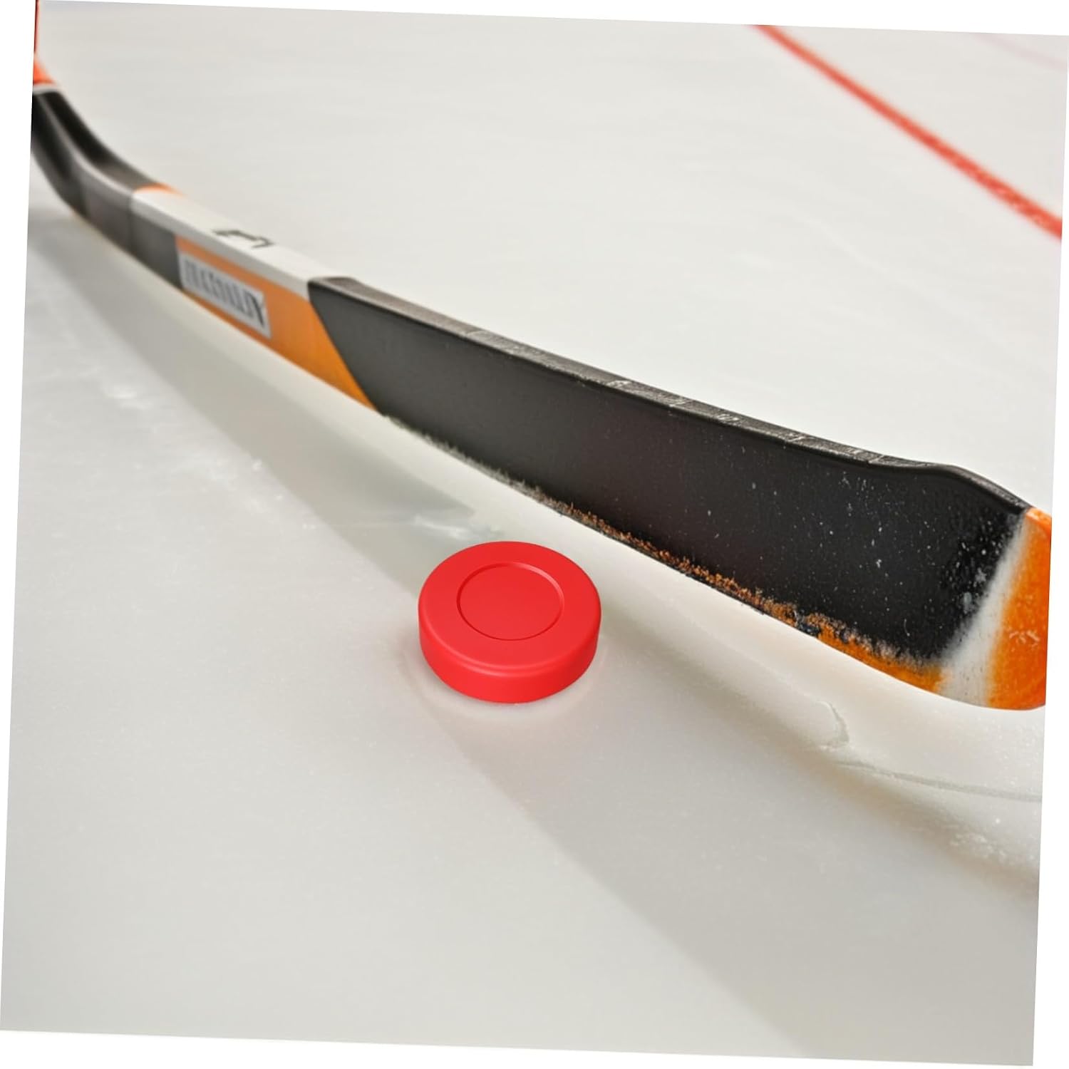 5pcs Matte Surface Ice Hockey Practice Puck for Quick Response Training, Outdoor Use, Made of Sturdy Rubber and PVC, Designed to Enhance Performance and Coaches