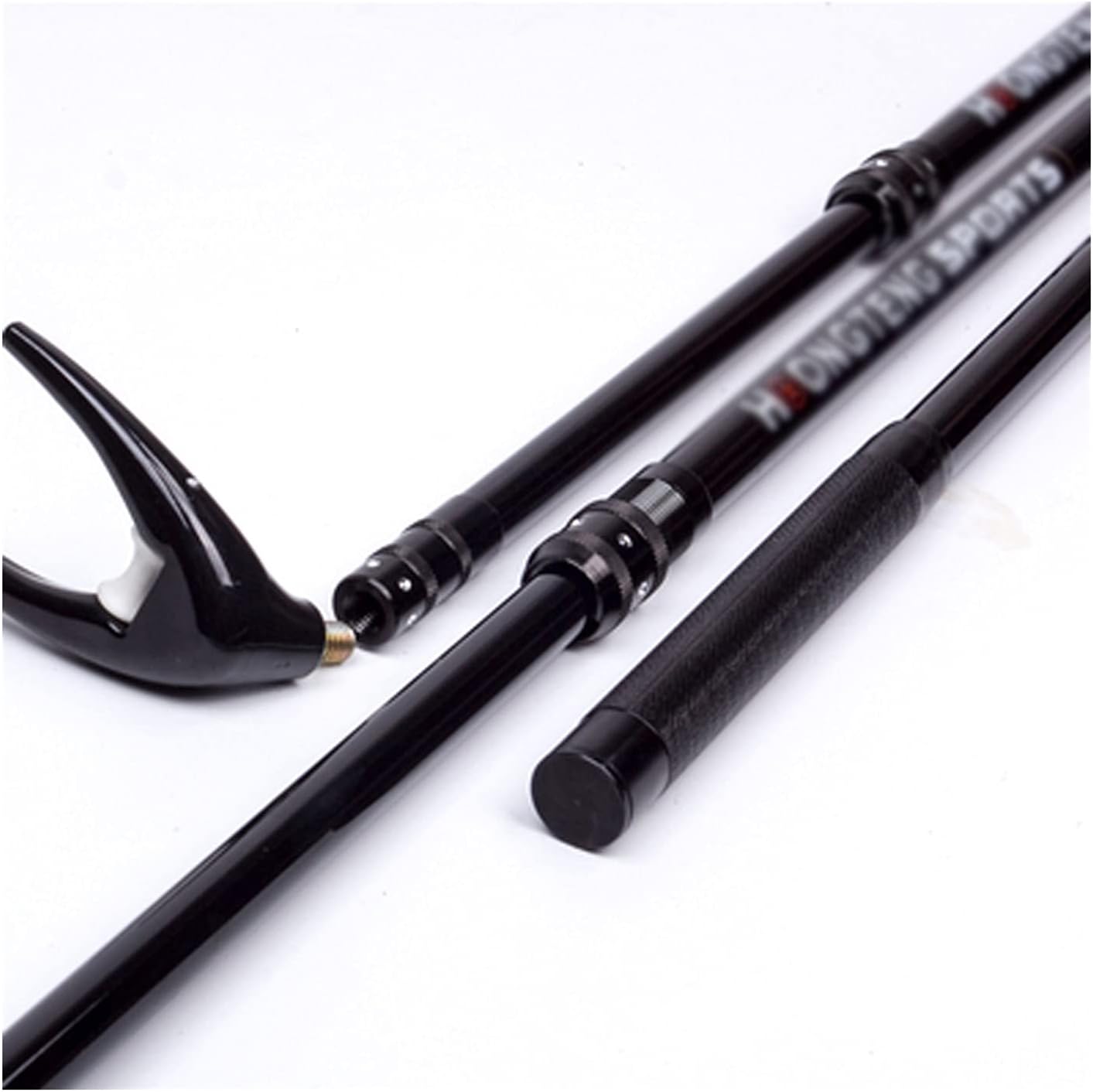 Fishing Stand Battery Bracket Carbon Super Hard Gun Turret Rod Fishing Box Bracket Rear Hanging Rod Rack Fishing Rod Bracket Fishing Rod Holder (Color : Black, Size : 2.7M)