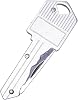 GD-KGNIF-SV Key-Shaped Mini Knife, Foldable, Small, Knife, Outdoor, Fishing, Compact, Camping