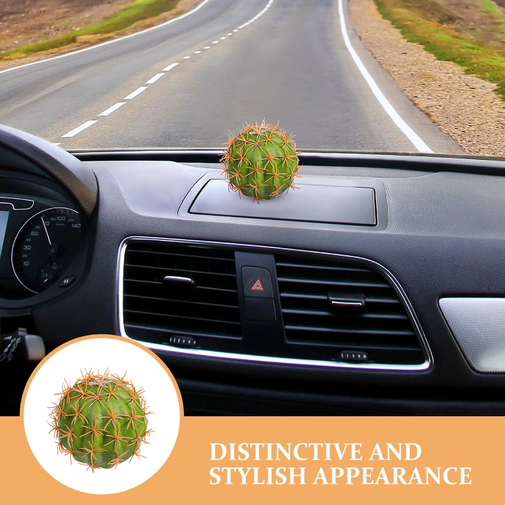 Cute Cactus Car Antenna Topper - Yellow Corn Decoration, Easy Install Exterior Accessory