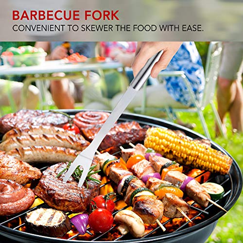 mewmewcat Espátula,Conjunto de ferramentas de churrasco para churrasco 3 peças com saco de armazenam
