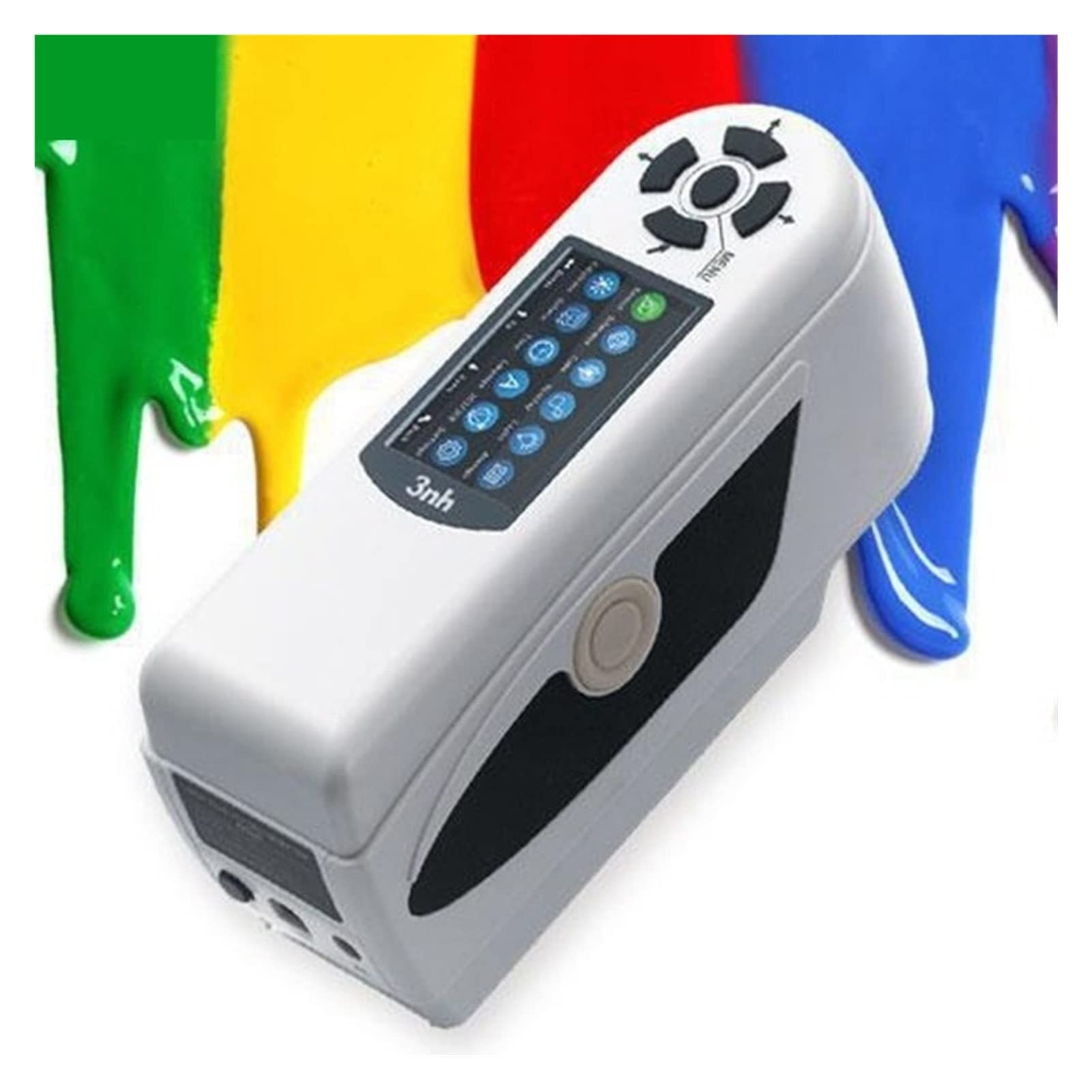 Tragbarer Farbanalysator Digital präziser Farbanalysator NH300 Colorimeter Farbunterschied Messertester for die Farbanalyse