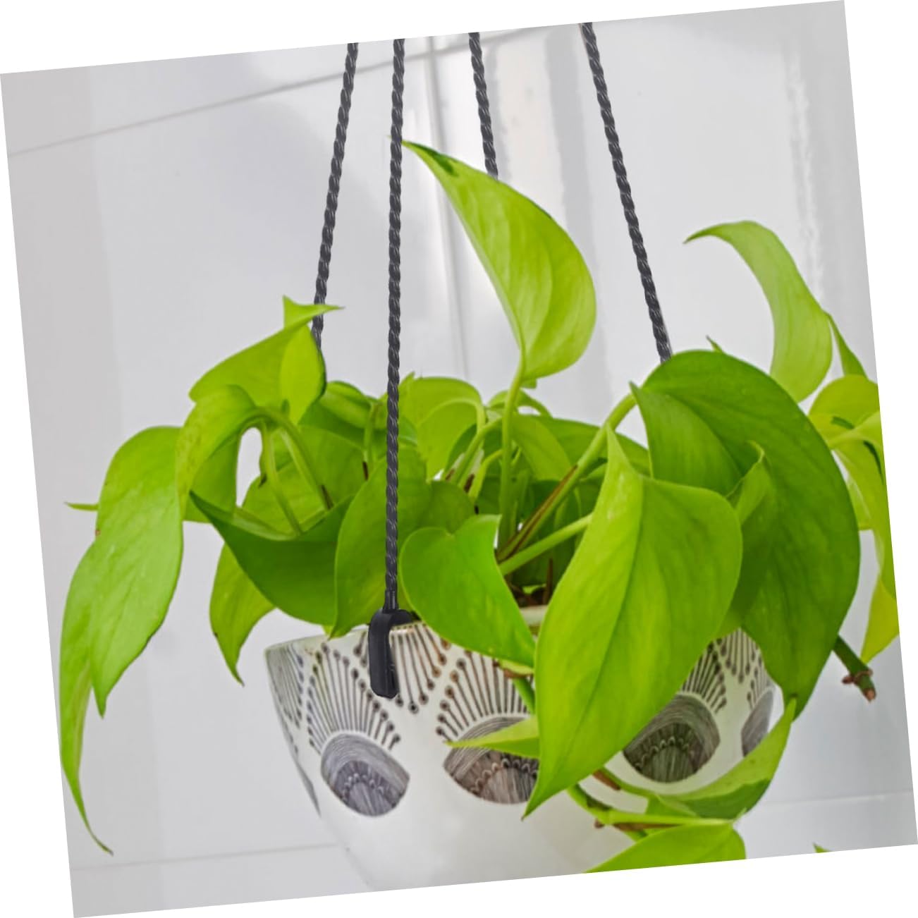 Milisten 10pcs Plastic Flower Pot Hangers Hanging Basket Hooks for Outdoor Plants Hooks for Balcony Garden and Home Decoration