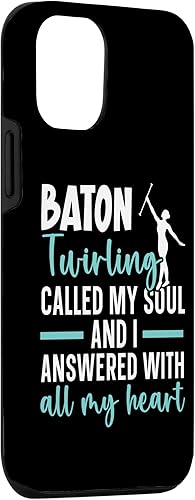 Miniatura 3 de Funda para iPhone 12/12 Pro Baton Twirling Gimnasia Majorette Baton Twirler
