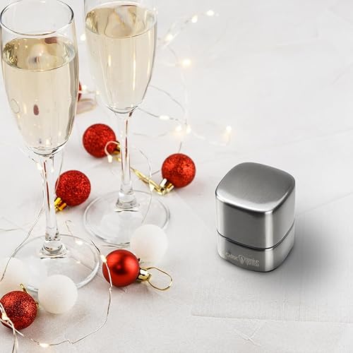 Miniatura 2 de Tapón de champán hermético, sellador de botellas de champán a prueba de fugas, tapón de sellado para vino espumoso, prosecco, champán, regalos y