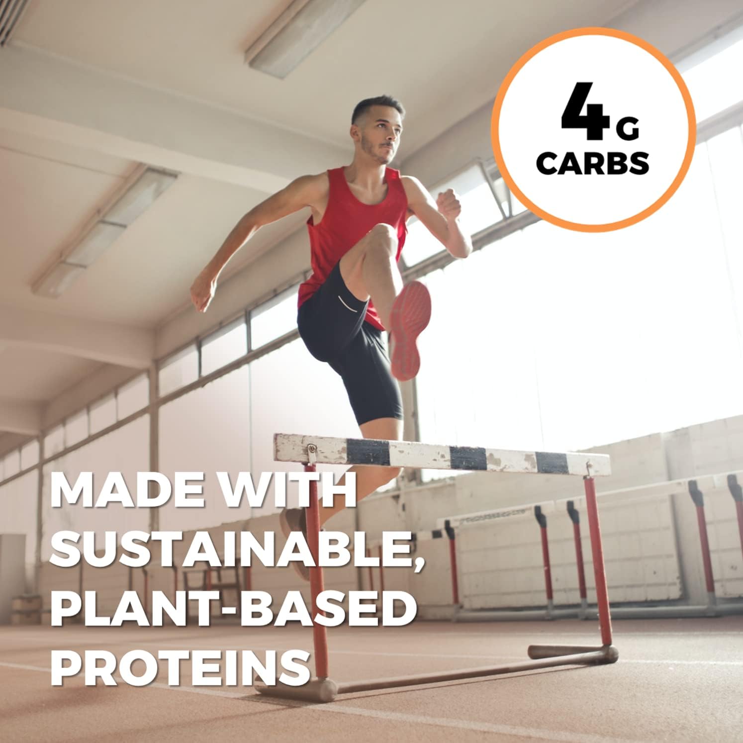 Growing Naturals Organic Rice Protein Powder - 15g Plant Protein, 2.8G BCAA - Low-Carb, Low-Sugar, Non-GMO - Vanilla Blast, 2 Pound (Pack of 1)