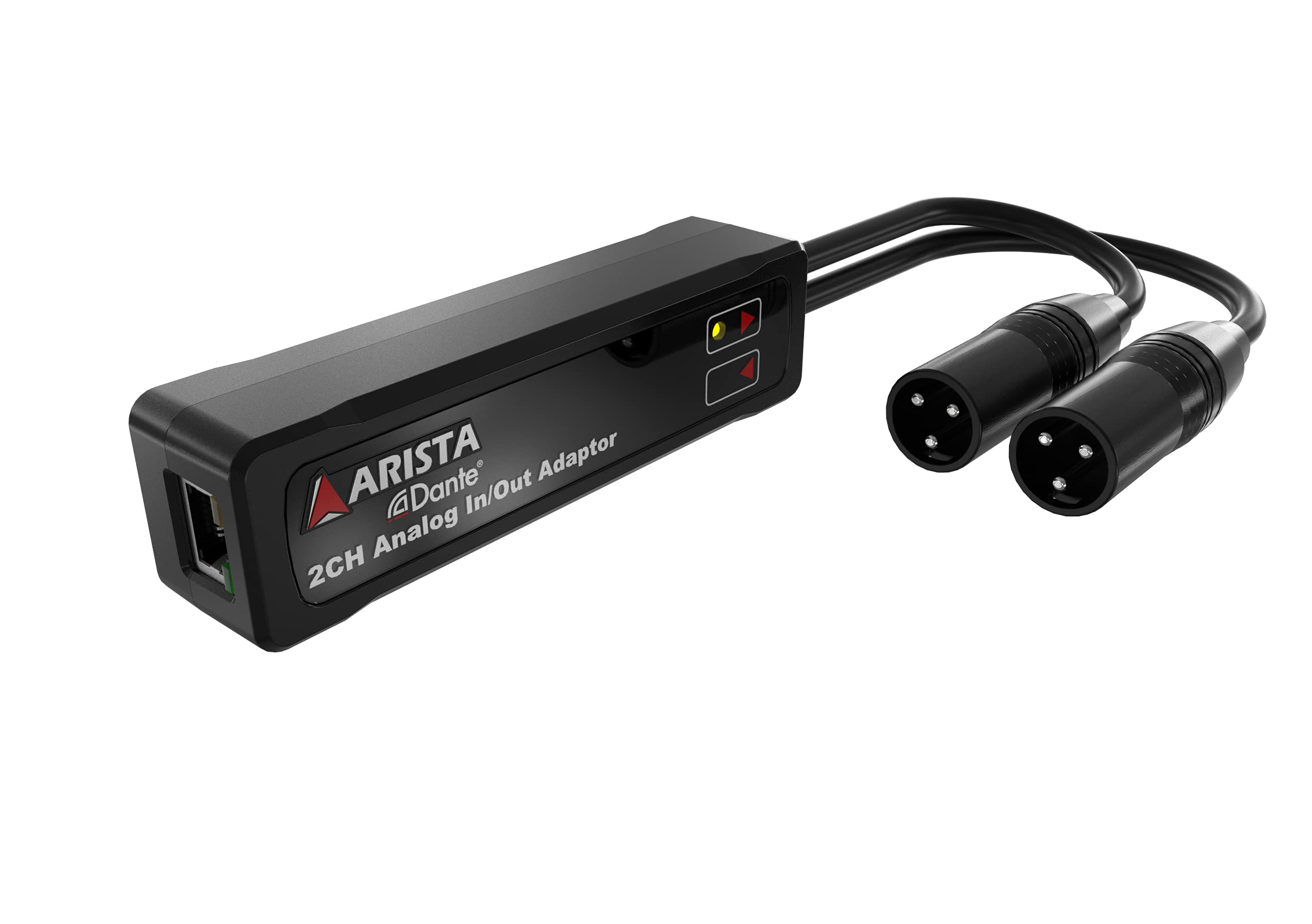 E-Vocal DUO ARS-0002-A00 2-Channel Output Dante Converter, Analogue output Adapter 2-Channel