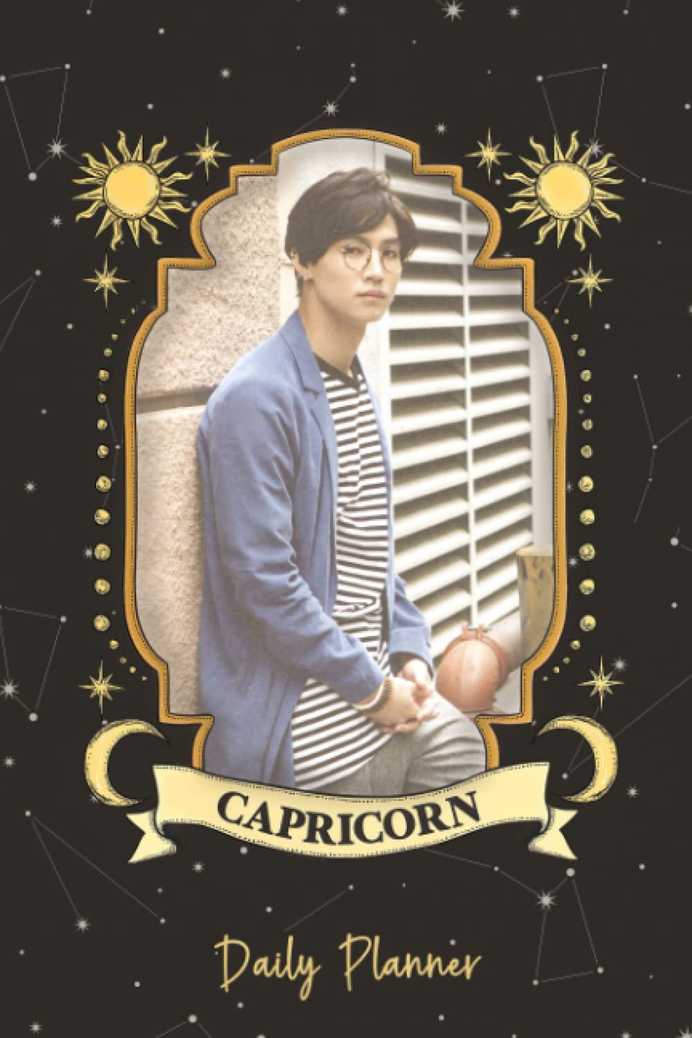 Daily Planner: JayB Singer Of South Korean Boy Band K-Pop Hip Hop R&B Capricorn 190 pages 6 x 9" Mood Habit Tracker Goal Setting Zodiac Planner Schedule Journal Track Progress, Build Routines Horoscope Journal