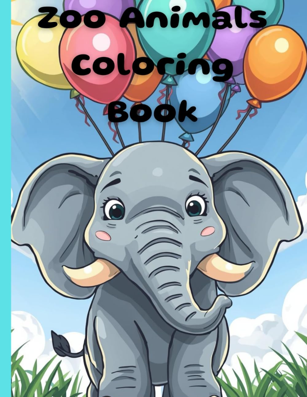 Zoo Animals Coloring Book