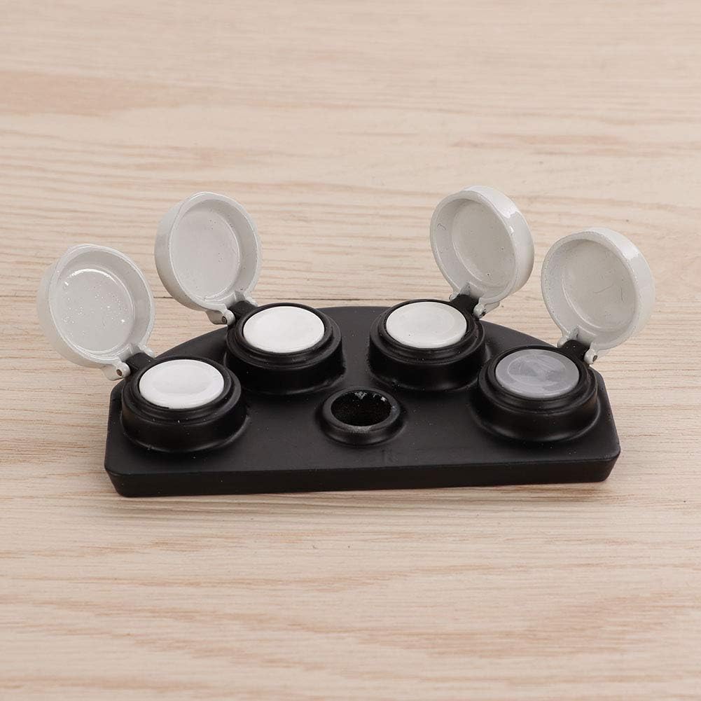 Professional Watch Oil Dip Tool watch oiler Watch Oiler Kit Metal Watch Oiler Dish For Watch Repair With 4 Dish Watch Oil Cup Stand Watch Repairing Accessory Repair Tools & Kits