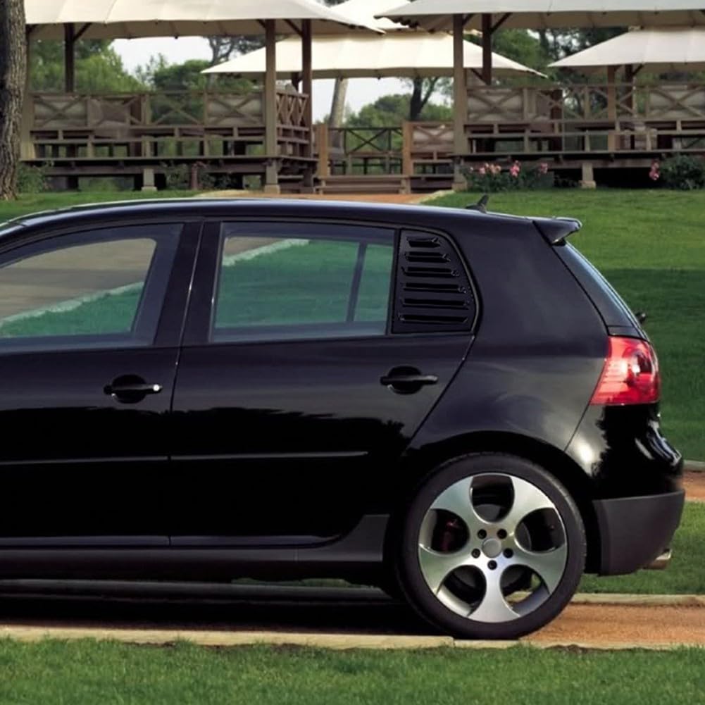 Copertura per alettone posteriore per Golf 5 MK5 2003 2008, elegante e sicura (nero lucido)
