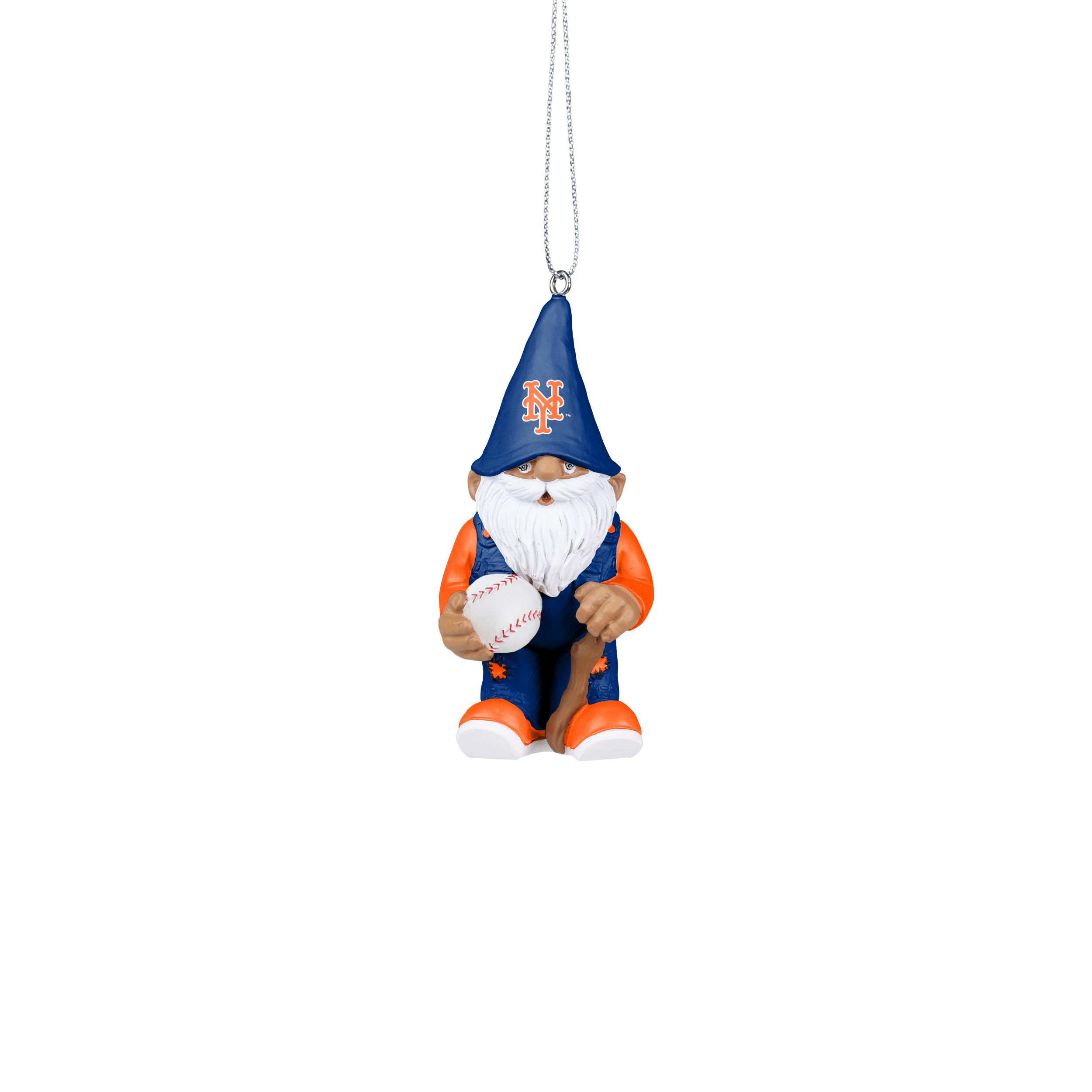 Adorno New York Mets de 3.5 pulgadas FOCO para el árbol de Navidad de resina
