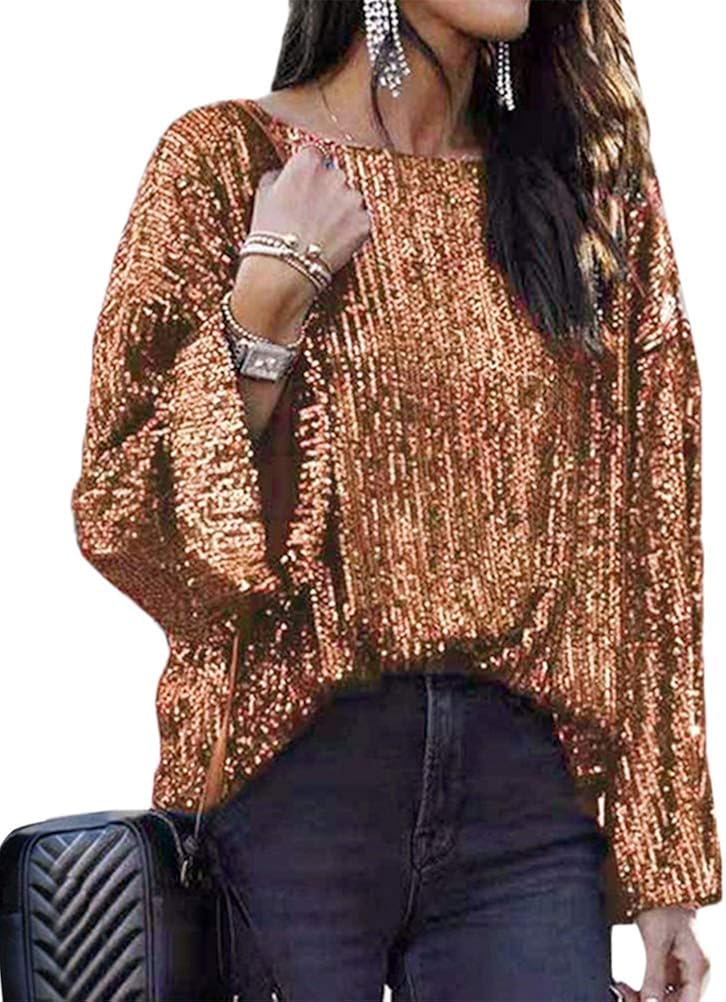 GORGLITTER Damenbluse Plus Size - Leo Print Bluse Mit V-Ausschnitt