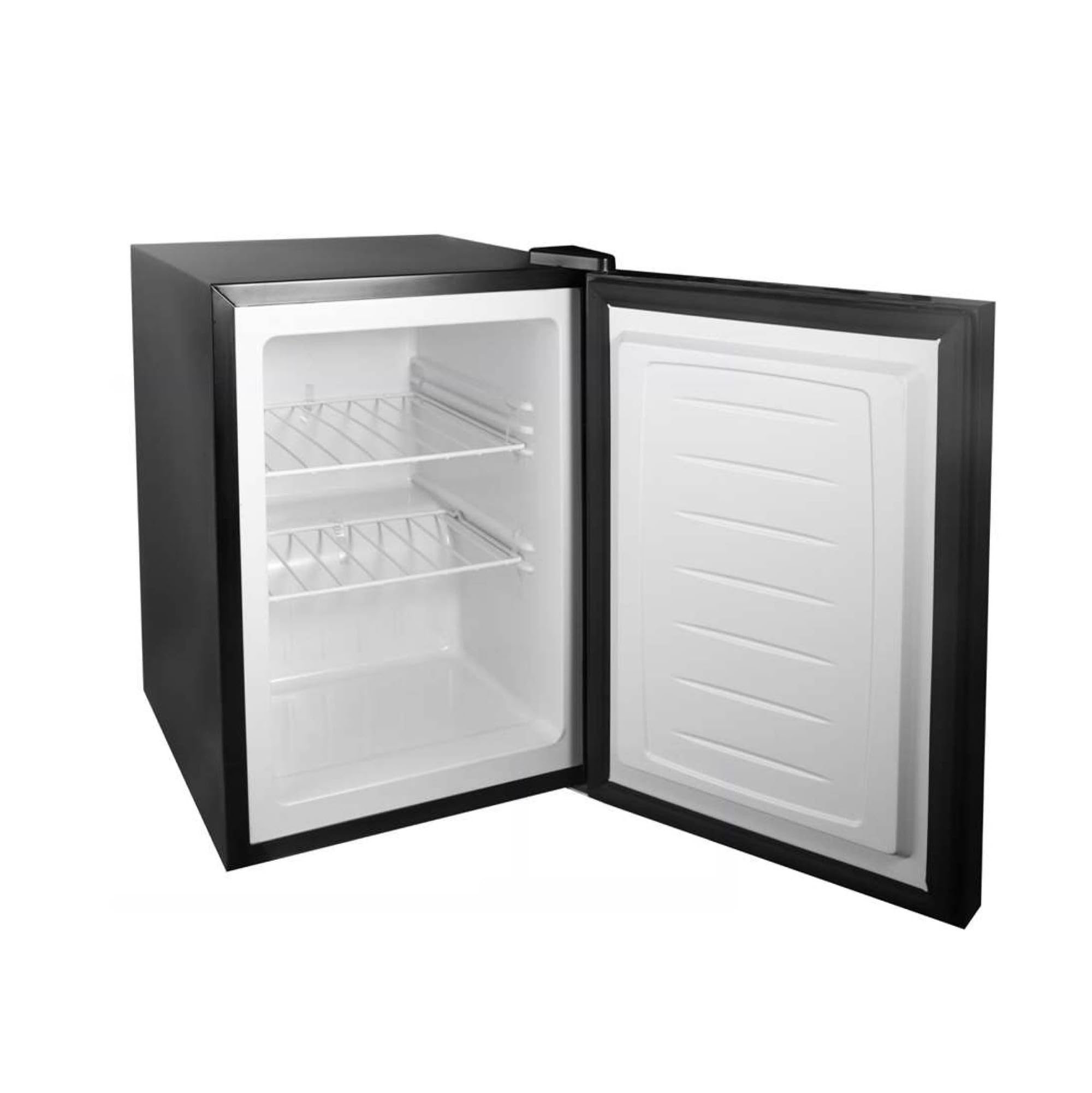 Amazon | [東京Deco] 冷凍庫 60L 1ドア式 ガラス扉 幅44.5cm ブラック
