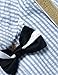 HeMarIsle Baby Boy Gentleman White Shirt Bowtie Tuxedo Onesie Jumpsuit Overall Romper（0-18M） … (Blue, 80(6-9 Month))