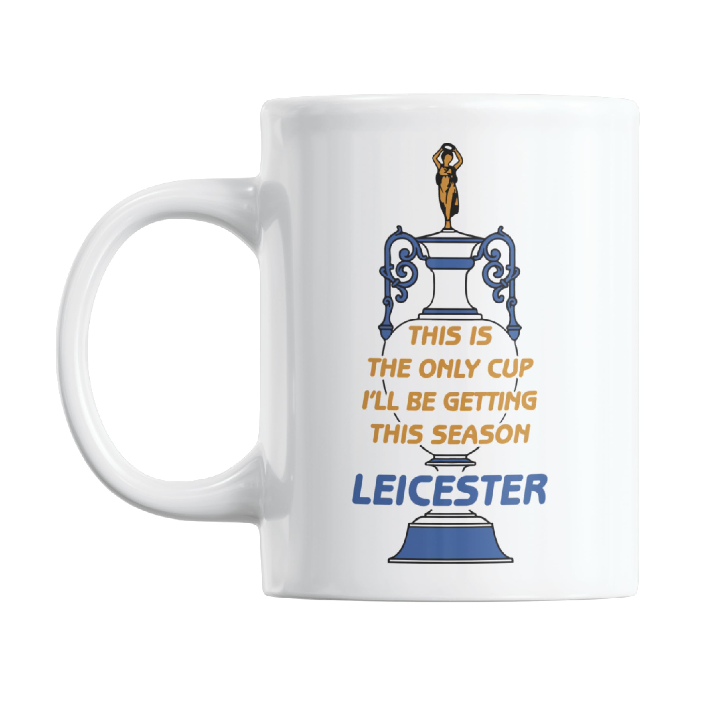 Mug Gift for Leicester Fans | Football Secret Santa Mug Gift for Leicester Supporters | Football Stuff, Joke Mug for Friends, Colleague, Cousin, Uncle, Dad, Father, Son, Brother 11oz