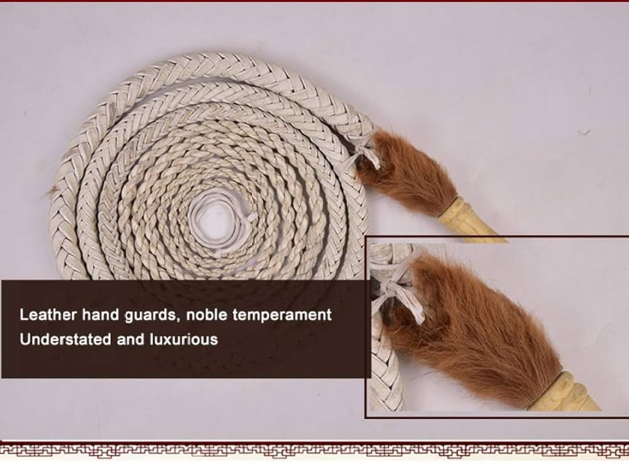 Amazon.co.jp: 馬の鞭のプロの鞭打ち牛革ソフトレザー乗馬用品