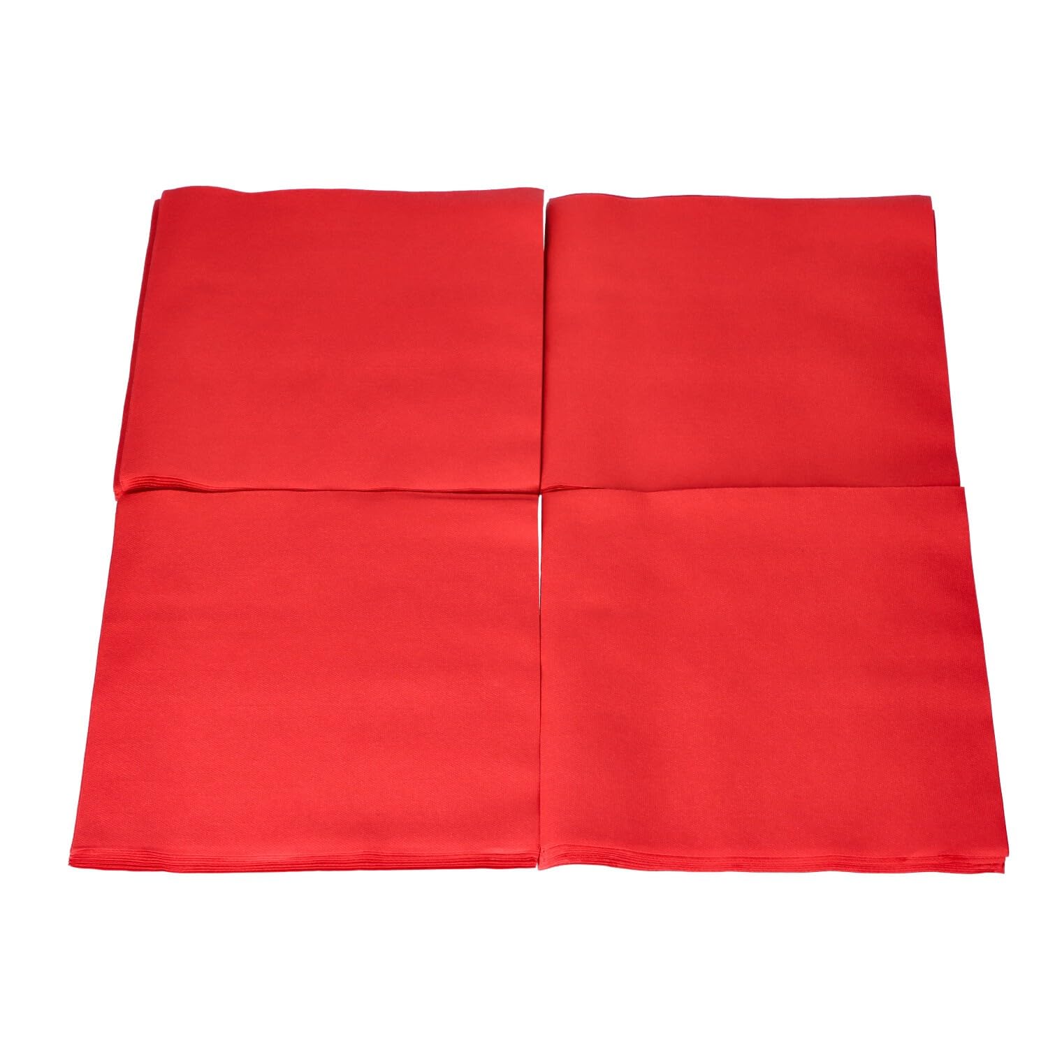 Serwetki Flizelinowe Premium Czerwone 40 X 40cm