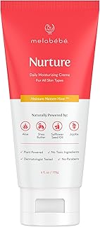 Nurture: Daily Moisturizing Cream - Baby Eczema Cream & Baby Lotion Sensitive Skin Baby Cream - Natural Baby Lotion and Baby Moisturizer Infused w/Shea, Aloe Vera & Jojoba Oils - 6oz