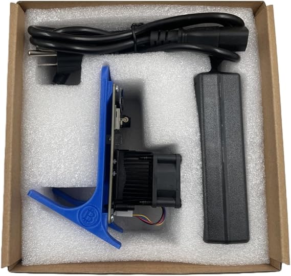 Bitaxe Gamma 601 Bitcoin Miner Solo Miner 1.2TH/S 17W BM1370 Dedicated to Bitcoin (BTC) Mining (Dark Blue)