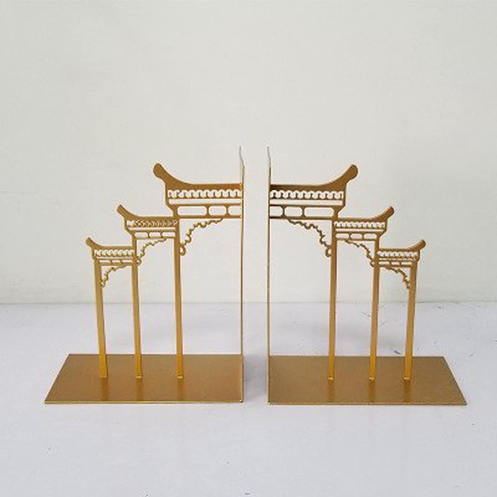 Fermalibri fermalibri in metallo, decorativo, resistente, per scaffali, fermalibri per libri, fermalibri