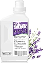 Wenge Urine Super Absorbent, Solidifier - 180 Use Pre Pee Powder for Toilet, Porta Potty Chemicals, Eco Absorbent Liquid Waste Gelling and Deodorizing Powder (Purple Lavender Scent)