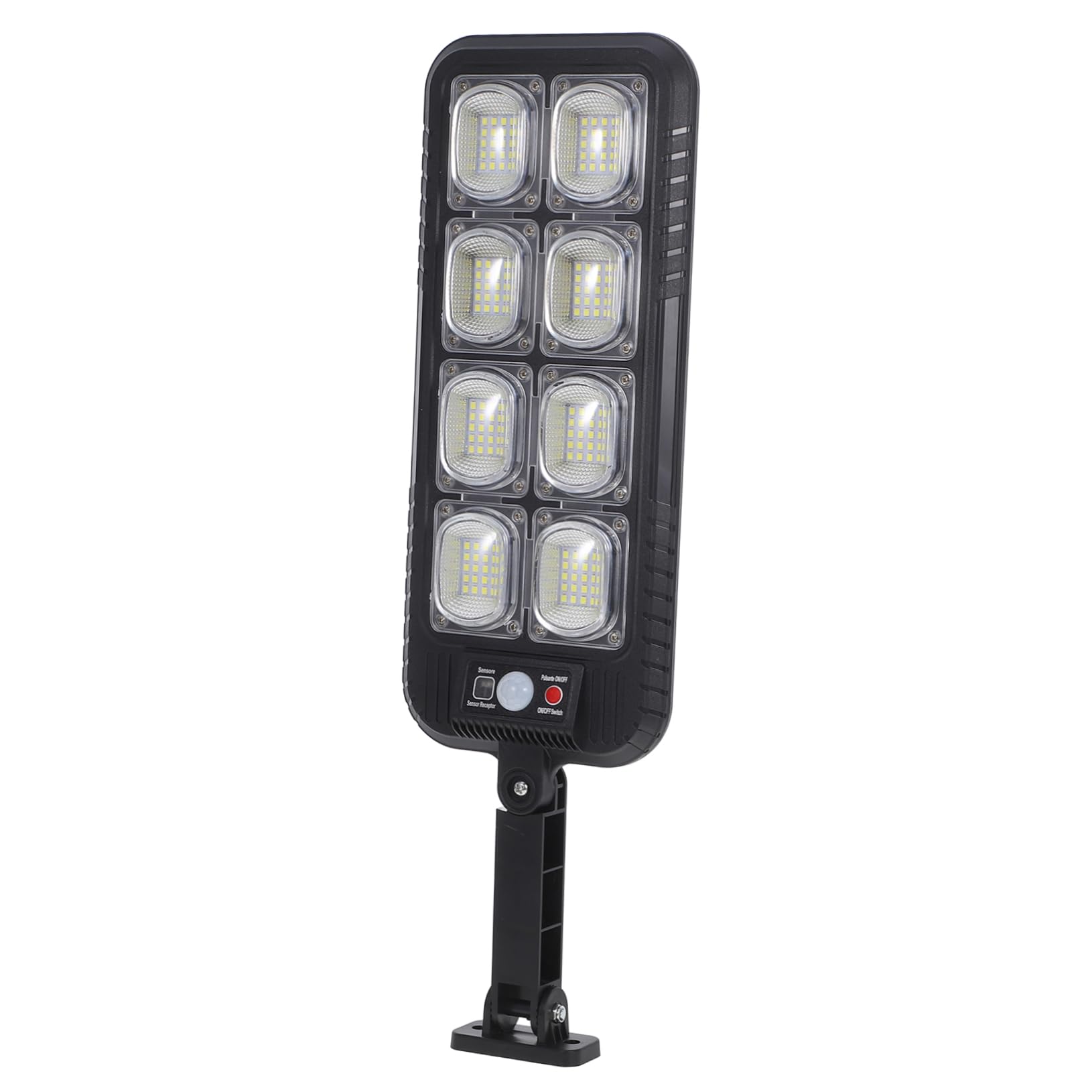 HOLIDYOYO Solar Street Light Outdoor Lights Flood Lamp Solar Outdoor Lamp Abs Plastic