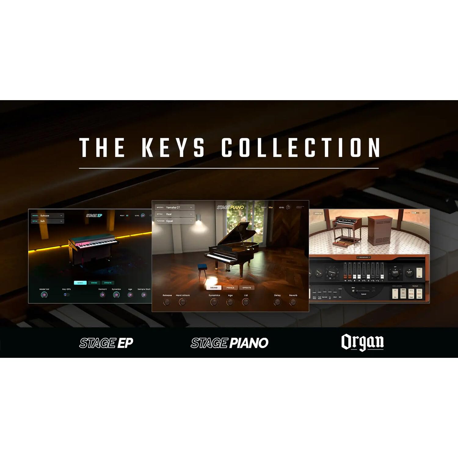AIR Keys Collection - Stunning Quality Virtual Piano Plugins For Your Productions (Download Card)
