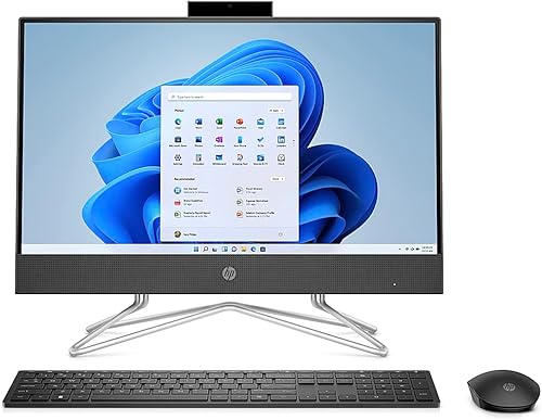 HP 2022 Nuevo PC de escritorio todo en uno FHD IPS de 27 pulgadas 12 Intel 10-Core i7-1255U Iris Xe Graphics 64GB DDR4 2TB SSD WiFi AX HDMI Webcam