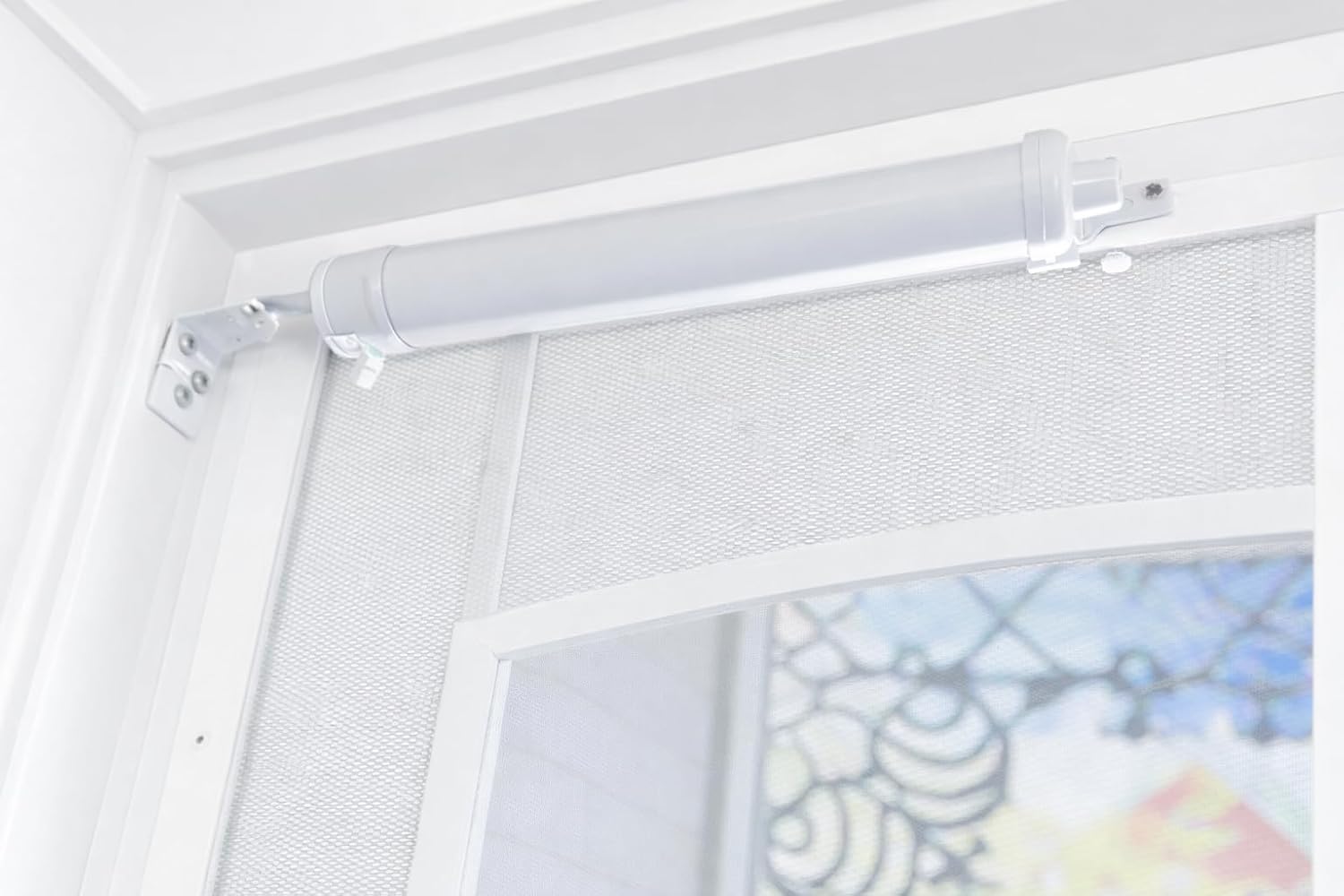 Easy Pneumatic Door Closer 20KG | White