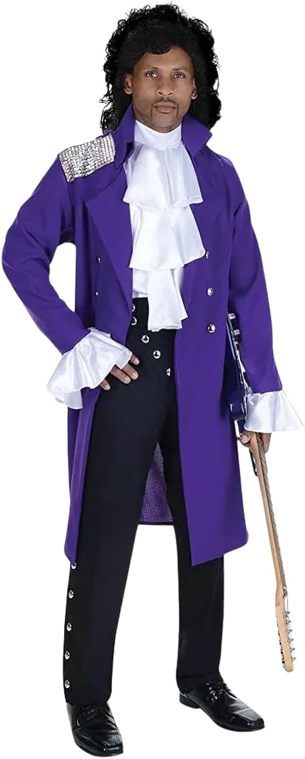UNDERWRAPS Purple Rain Pop Star Costume