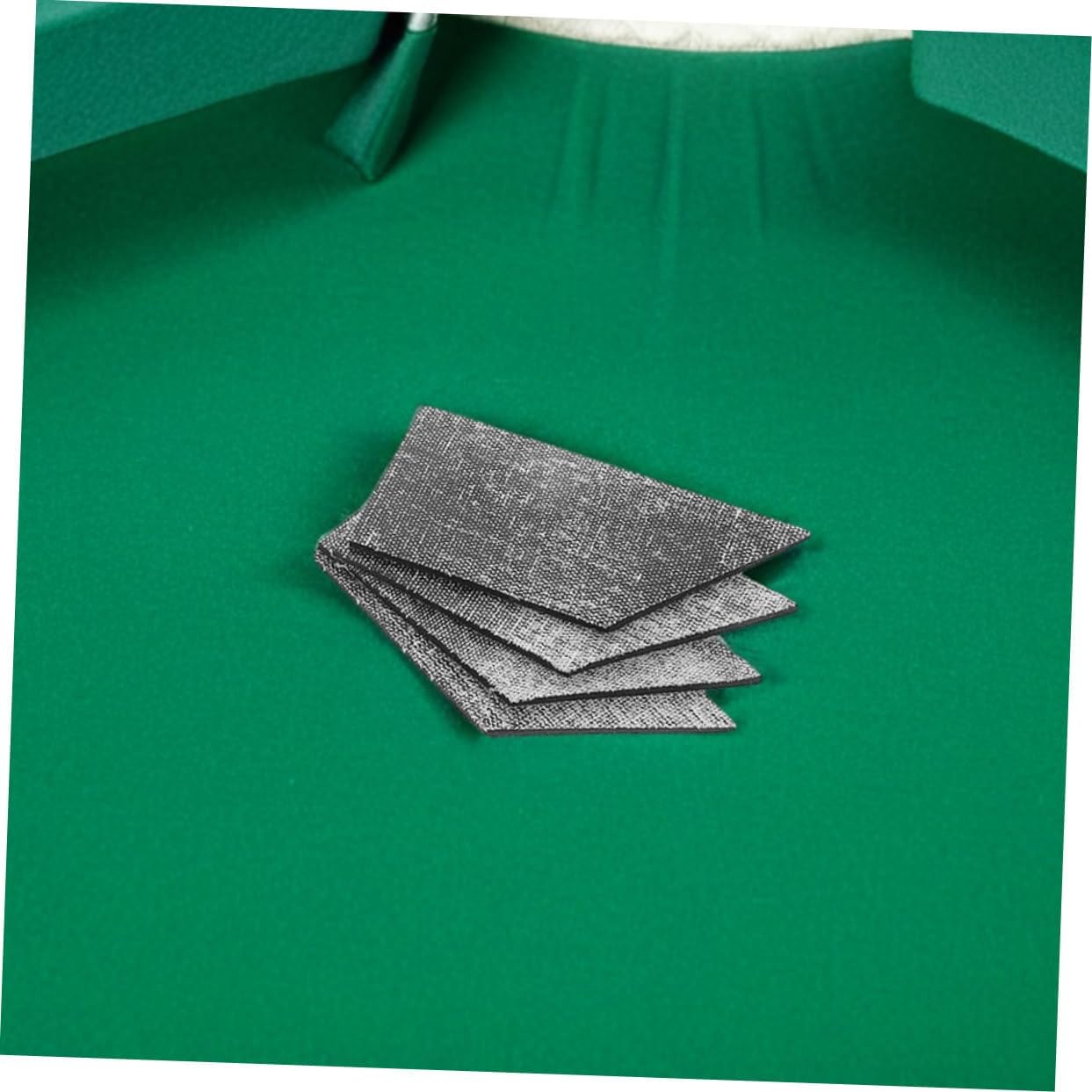 POPETPOP 24pcs Pool Table Rubber Sheet Billiard Cushion Facings Pool Table Cushion Edge Facings Billiard Table Cushion Facing Replacements Pool Table Cushion Kits Billiard Table Corner Grey