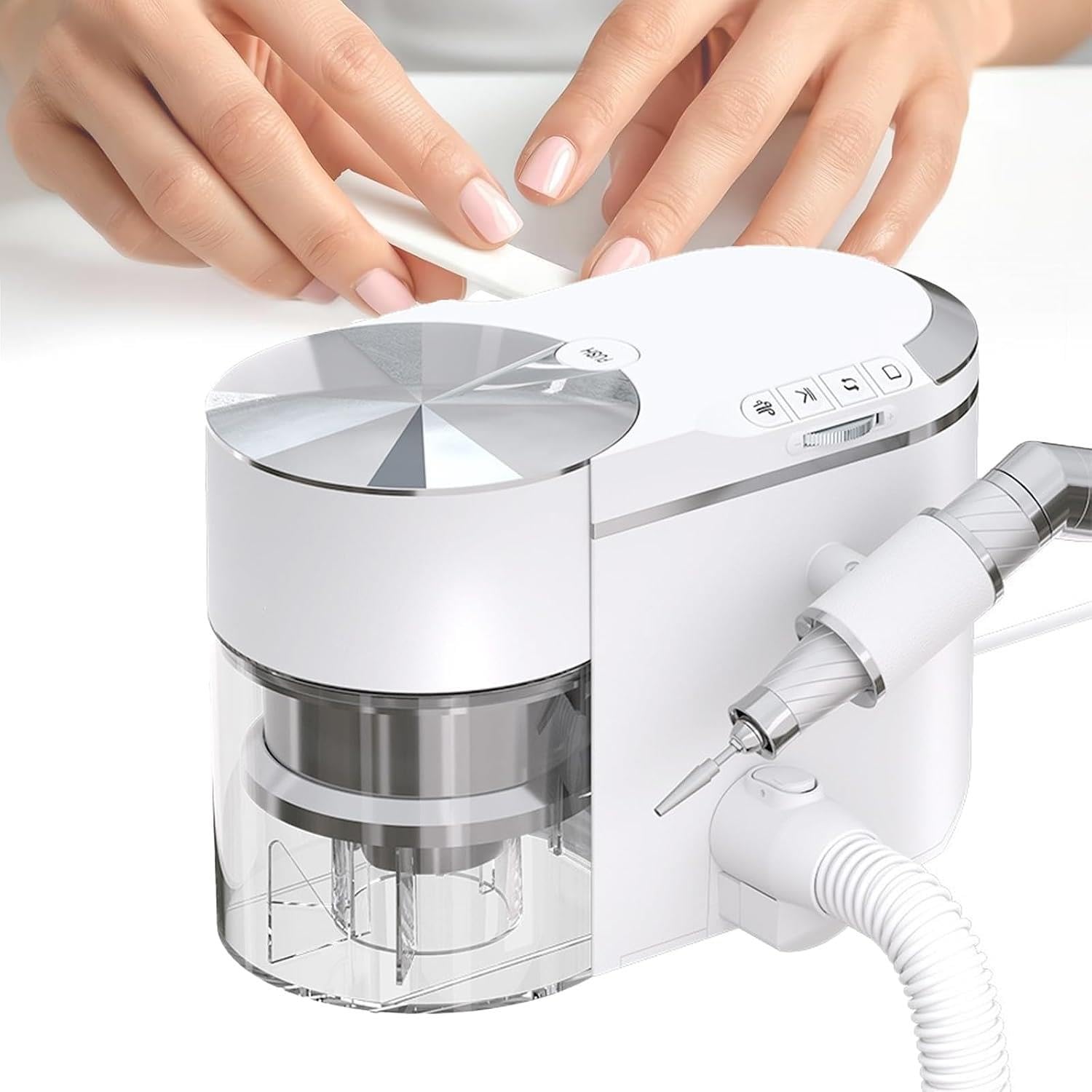 Fresa Per Unghie Elettrica,Aspiratore Di Polvere Per Unghie