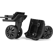 Zoofen Replacement Luggage Wheel Suitcase Repair Spinner Wheels Luggage AccessoriesW249B,2pcs