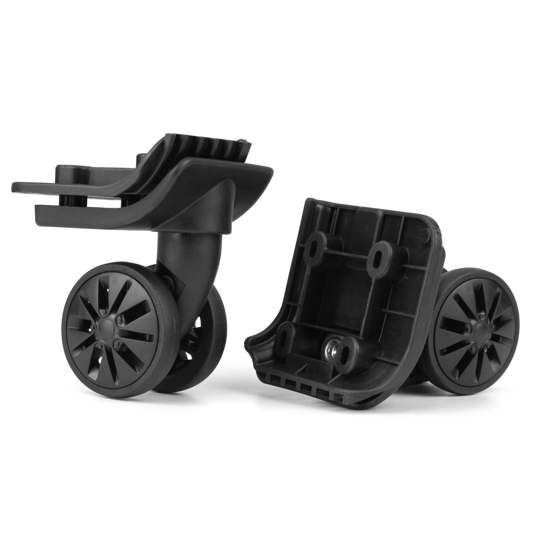 Zoofen Replacement Luggage Wheel Suitcase Repair Spinner Wheels Luggage Accessories（W249B，2pcs）