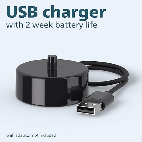 Miniatura 7 de Philips Sonicare 4100 HX368124 - Cepillo de dientes eléctrico recargable con sensor de presión color negro