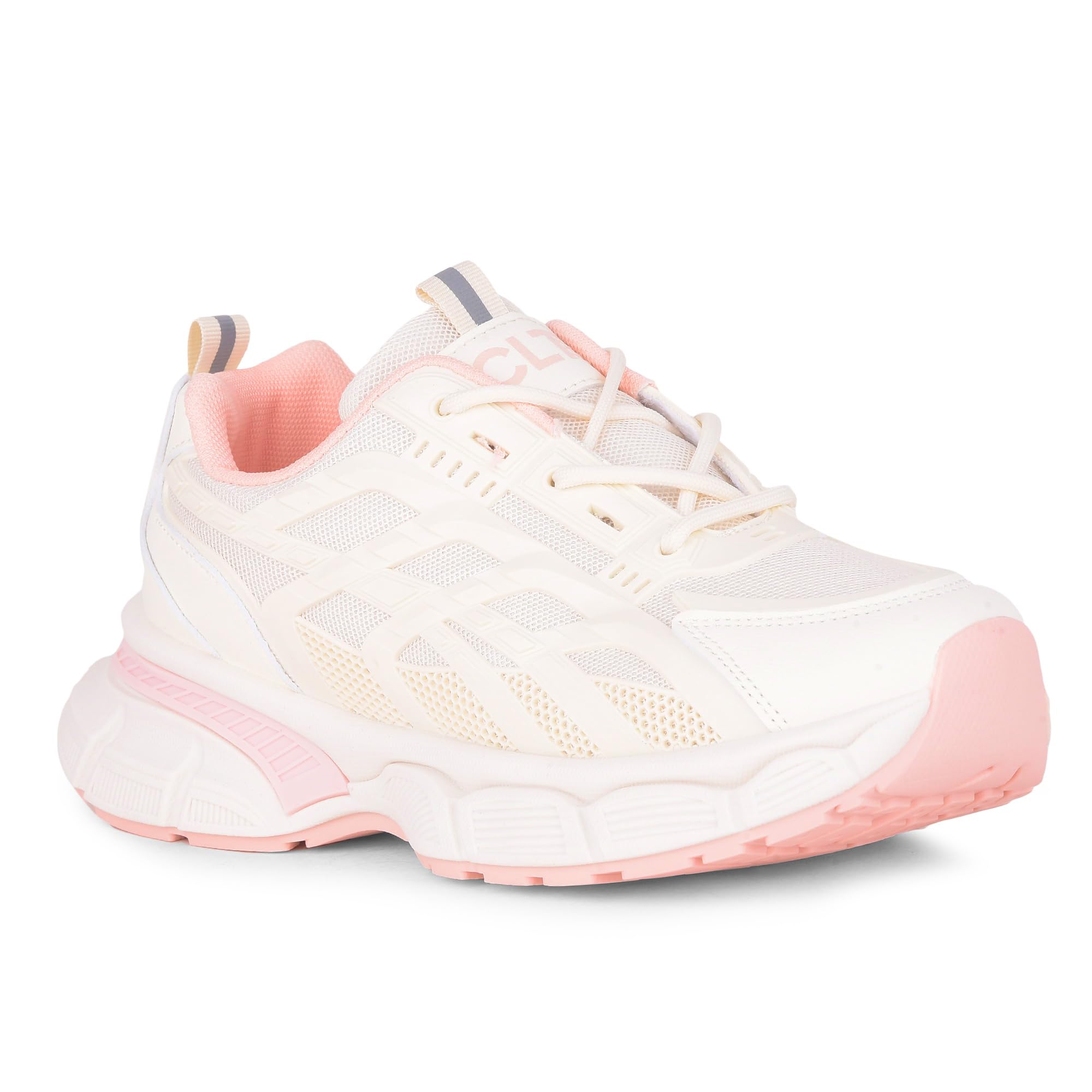 Women's LDS-034 Chunky Lifestyle Shoes | Stylish & Shock-Absorbing with PU Insole | Comfortable Lace-Up Footwear-image-37