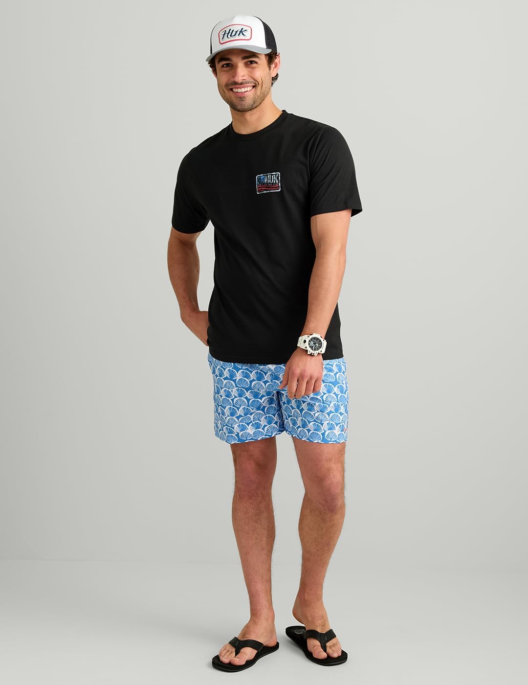 HUK Men's Short Sleeve Performance Tee, Fishing T-Shirt for Men