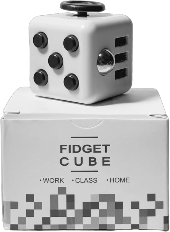 Fidget Gadget Toy - Premium Quality Stress Relief Cube Toy for Adults and Kids - Improve Focus, Relieve Anxiety, and Increase Productivity - Durable and Portable Design