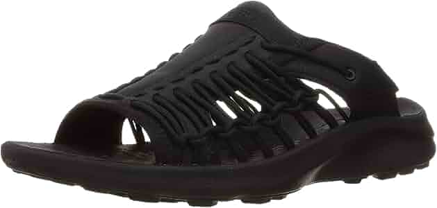 Amazon.com | KEEN Men's Walking Slipper, Blk, 7 | Sandals