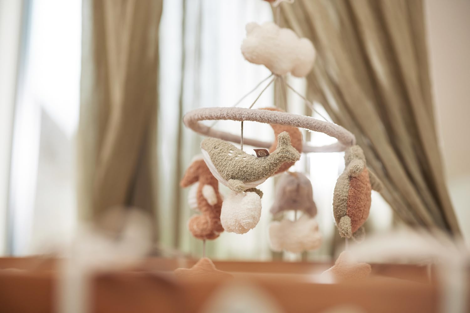 Jollein Mobile d'éveil bébé en bois Deepsea