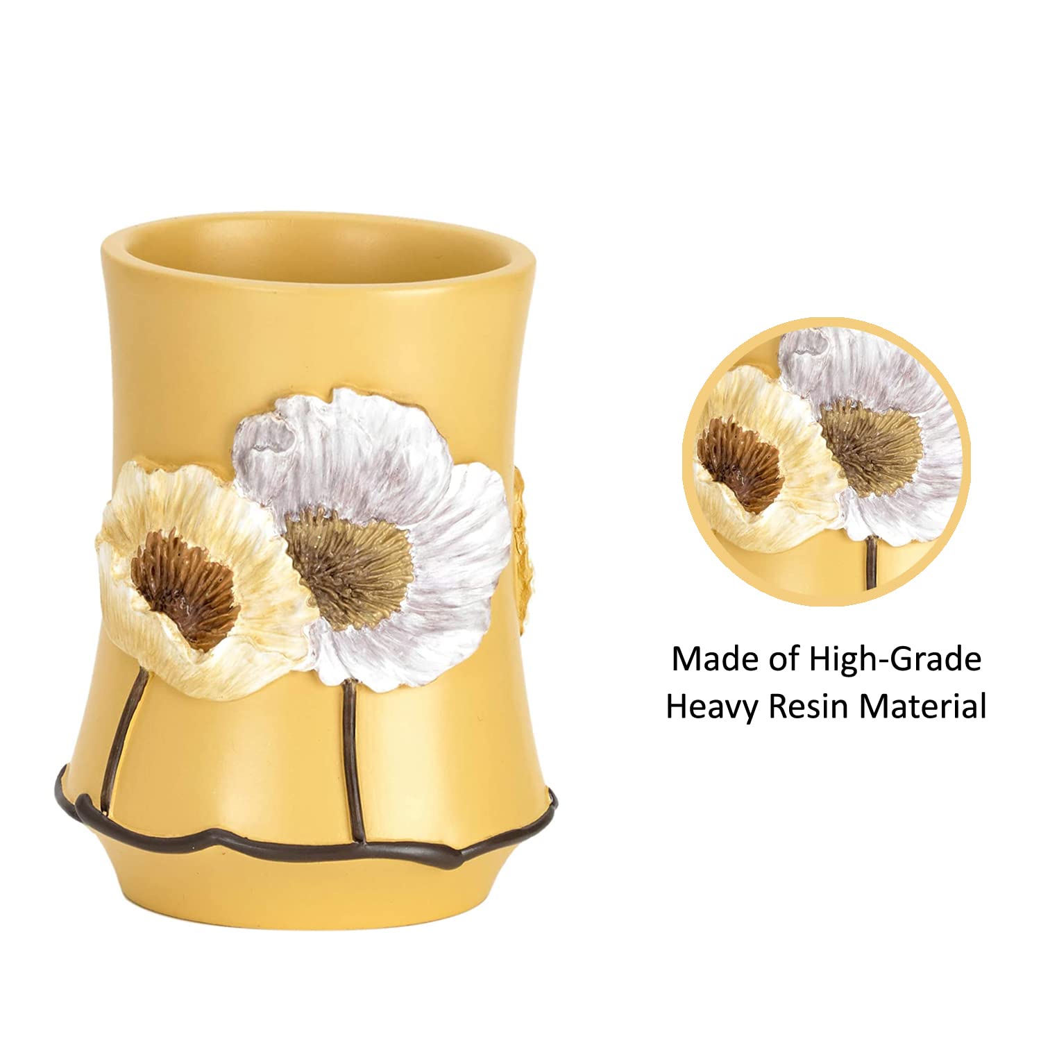 Popular Bath Poppy Fields, Tumbler, Pastel Moss