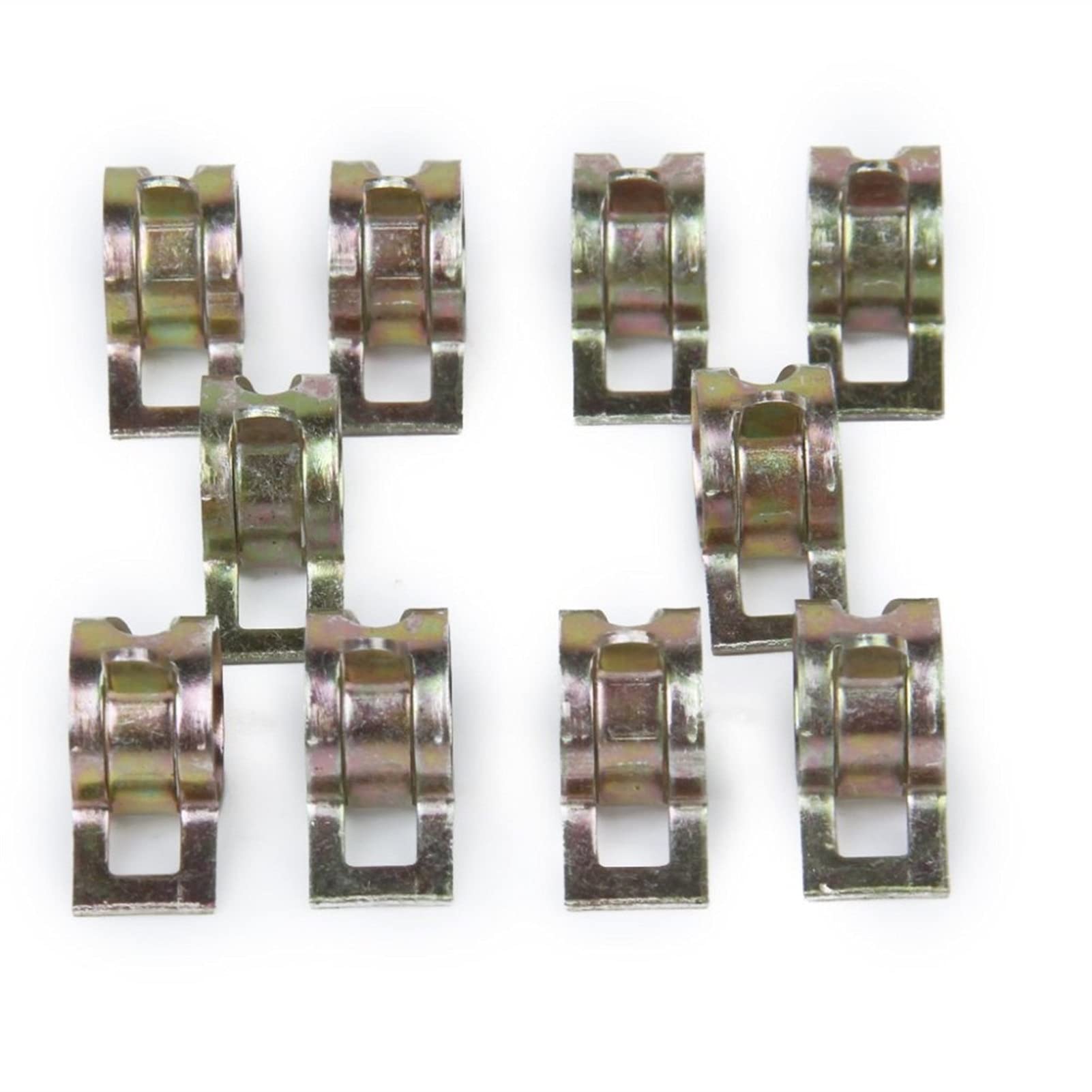 DIY drewniany zacisk narzędziowy nowy 10 szt. 6-15 mm sprężynowy typ opaski paliwowej wąż próżniowy silikonowy zacisk do rur stalowe ocynkowane zaciski zacisk do obróbki drewna (rozmiar: 7 mm)