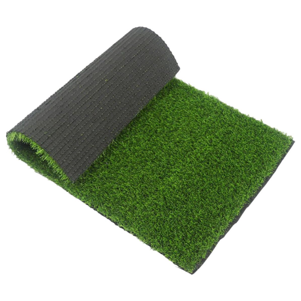Felpudo de césped artificial para terrazas y balcones decorativo exterior KONTONTY