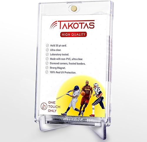 Miniatura 8 de Tarjetero magnético para comercio, fundas rígidas de 35 pt para deporte, MTG, YUGIOH, fundas rígidas para tarjetas (10)