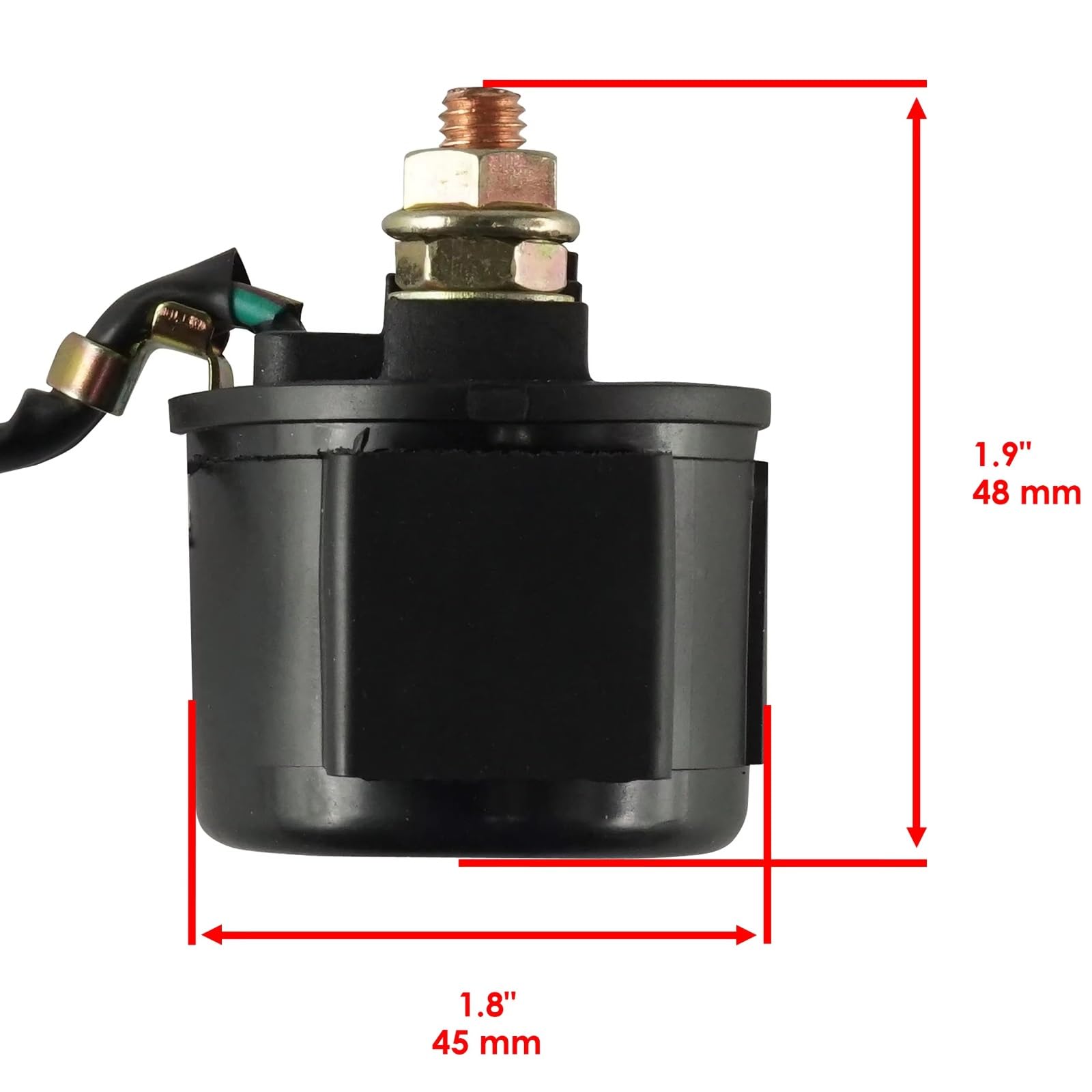 Relè di Avviamento Compatibile con Cb550 Cb550f Cb550k per Super Sport 550 Four 1975 1976 1977 1978 per GL1000 per Goldwing 1978 Solenoide di Avviamento per Relè