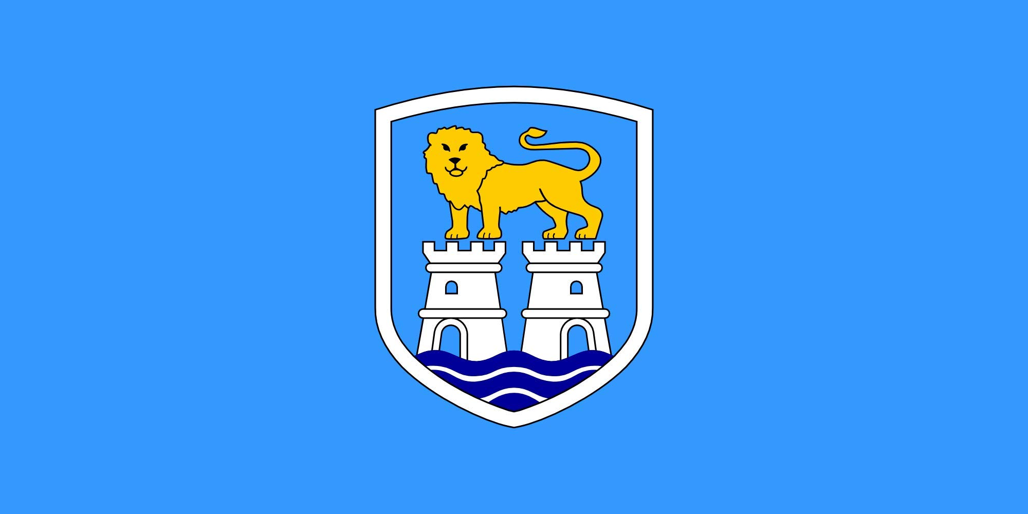 Drapeau Large Umaga pavillon grand format Stadt Umag Della